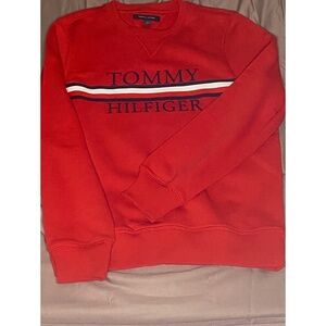 Red Tommy Hilfiger Sweater